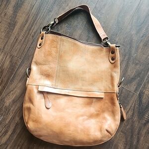 BED STU cobbler series leather Tahiti Bag with crossbody strap- NEVER CARRIED